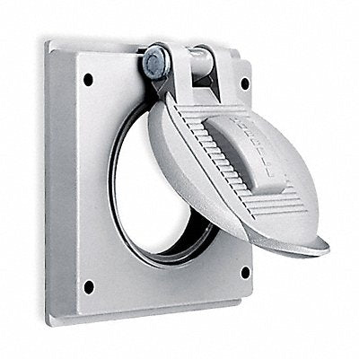 HUBBELL WIRING DEVICE-KELLEMS HBL7777A Weatherproof Cover Thermoplastic