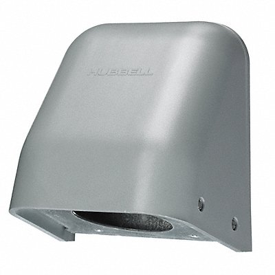 HUBBELL AA2030PS Angle AdaptorBox CstAlum Gry 3.62x4.76in