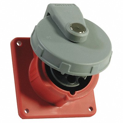 HUBBELL HBL3100R7W Pin and Sleeve Receptacle 100A 480V