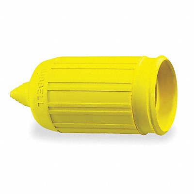 HUBBELL HBL60CM32 WP Boot Yellow 20/30A 3 Wire Connectors