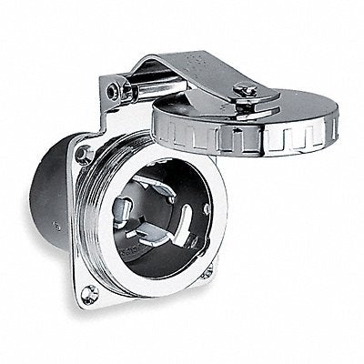 HUBBELL HBL504SS Flg LckInl 50 A Stainless Non-NEMA