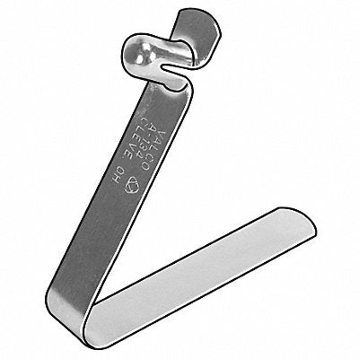 GRAINGER A150 Snap Button Single End 0.44 in W PK10