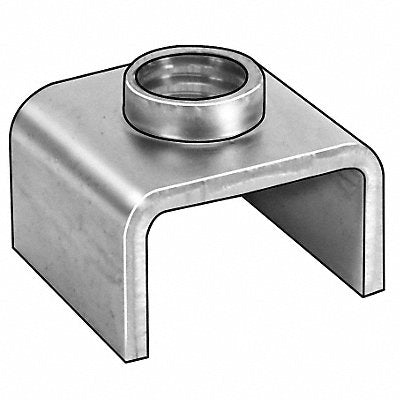 GRAINGER 0310F TJnt Fstr Stl 5/16 -18 18ga 1in Sqr 10PK