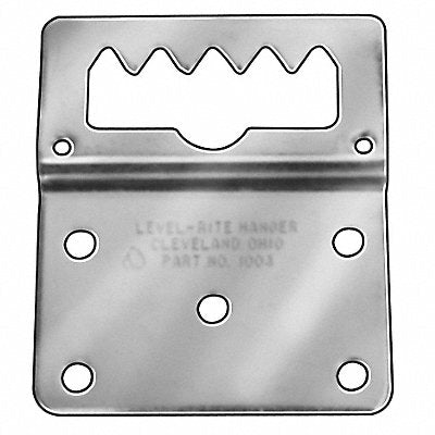 GRAINGER 1004 Hanger 5 Hole Adj 3 1/4 W x3 3/4 L