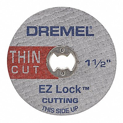 DREMEL EZ409 EZ Lock Thin Cut Wheel 1 1/2 in Dia PK5