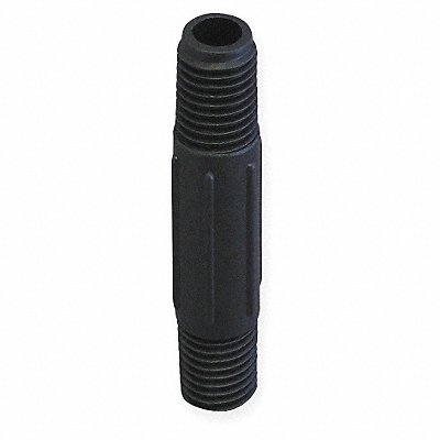 GRAINGER NIP1256 Nipple 1 1/4 x 6 In MNPT Poly Black