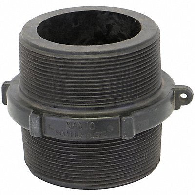 GRAINGER NIP400SH Hex Nipple 4 x 4 in MNPT Schedule 80