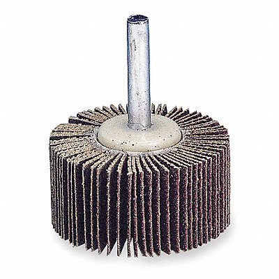 MERIT 8834137312 Flap Wheel 1 in Dia 1 in W P120 Grit