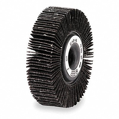 MERIT 8834122559 Flap Wheel 6 in Dia 1 in W 1 in Arbor