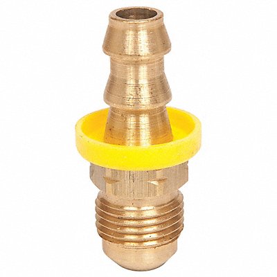 CONTINENTAL PBJCM0404 Push on Hose Fitting 1/4 x1/4 BarbxJIC