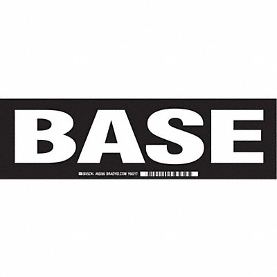 BRADY 60286 Label 3 1/2 in x 12 in Polyester
