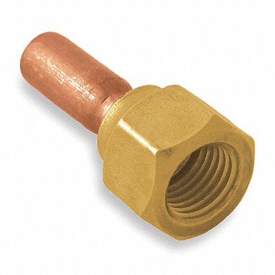 JB INDUSTRIES A32703 Swivel FE Flare X Solder Adaptor PK2
