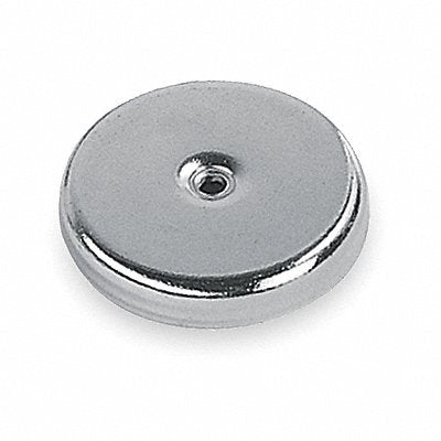 GRAINGER 3DXX9 Round Base Magnet Neodymium 48 lb Pull
