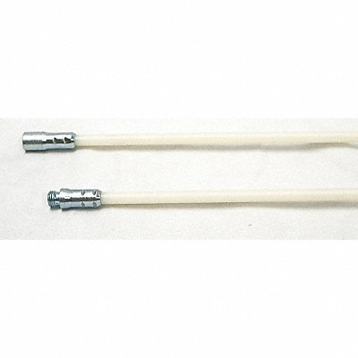 TOUGH GUY 3EDC1 Nylon Brush Rods 1/4 NPT Dia 3/8 48 L