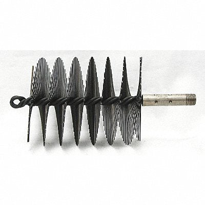 TOUGH GUY 3EDE8 Flue Scraper Dia 3 3/4 1/4 MNPT Length 8
