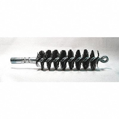 TOUGH GUY 3EDF3 Flue Brush Dia 1 1/2 1/4 MNPT Length 8