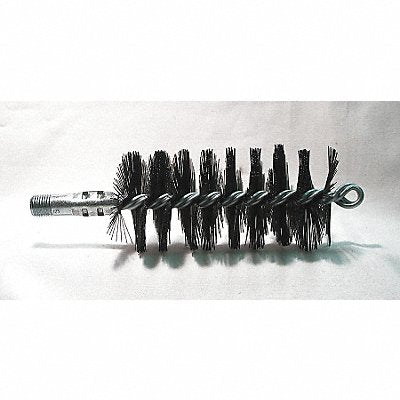 TOUGH GUY 3EDF5 Flue Brush Dia 2 1/4 1/4 MNPT Length 8