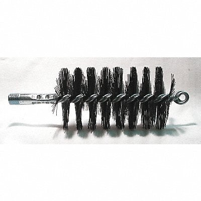 TOUGH GUY 3EDF6 Flue Brush Dia 2 1/2 1/4 MNPT Length 8