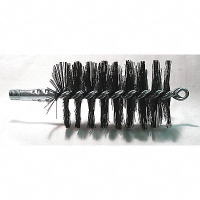 TOUGH GUY 3EDF7 Flue Brush Dia 2 3/4 1/4 MNPT Length 8