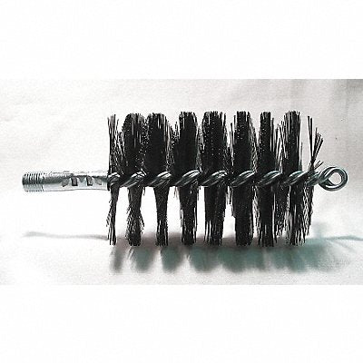 TOUGH GUY 3EDF8 Flue Brush Dia 3 1/4 MNPT Length 8