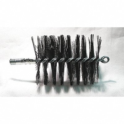 TOUGH GUY 3EDG3 Flue Brush Dia 4 1/4 MNPT Length 8