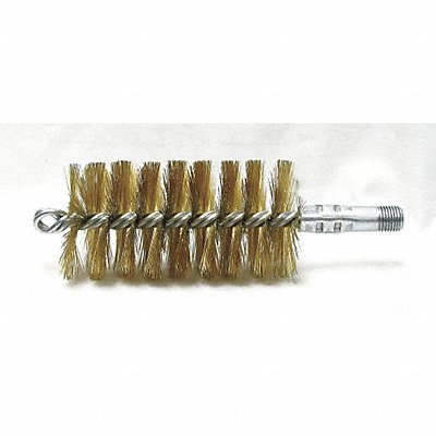 TOUGH GUY 3EDJ5 Tube Brush Dia 2 1/4 1/4 MNPT Length 8