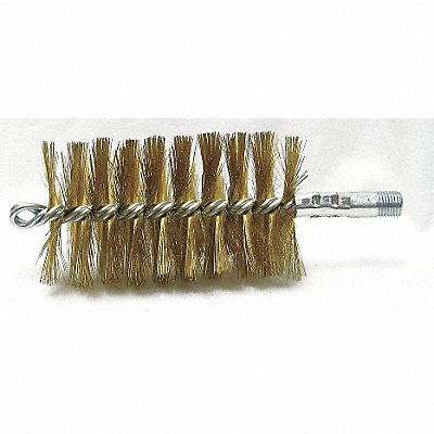 TOUGH GUY 3EDJ6 Tube Brush Dia 2 3/4 1/4 MNPT Length 8