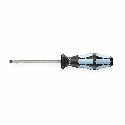 WERA 5032005001 Screwdriver Slotted 1/4x6 In Round