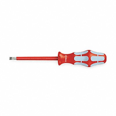 WERA 5022731001 Insulated Slotted Screwdriver 5/32 in
