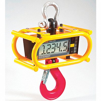 RON CRANE SCALES RON3050CW03 Crane Scale LCD 6000 lb Cap.