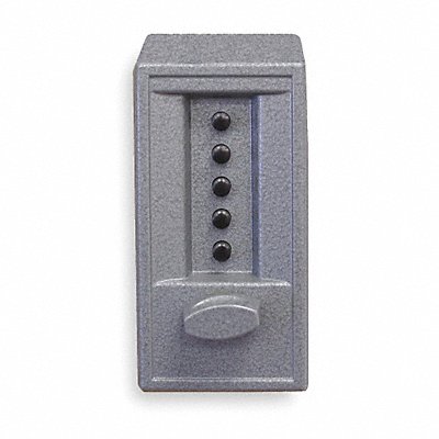 KABA 62048641 Push Button Lock Entry Grey Powder Paint