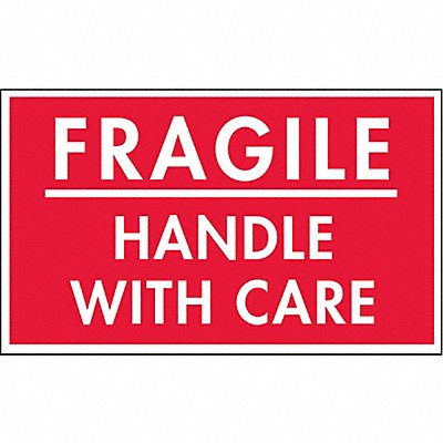 TAPECASE 16U867 Instructional Label Care PK500