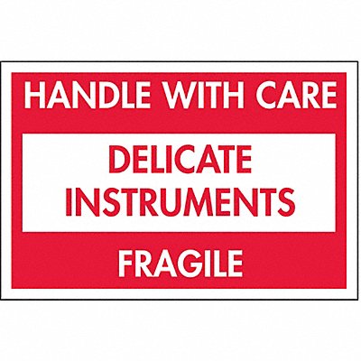 TAPECASE 16U871 Instructional Label Care PK500