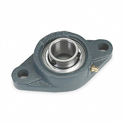 DAYTON 3FDA9 2 Bolt Flange Bearing Ball 15/16in Bore