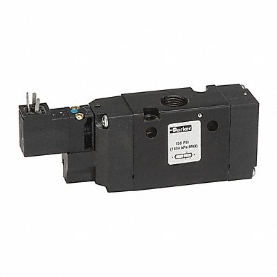 PARKER B6V2BB553A Solenoid Air Control Valve Three-Way 145 psi