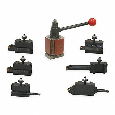 DORIAN QITP30NBSII Tool Post Holder Set 7 PC QITP30N