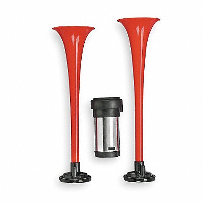 WOLO 417 Dual Trumpet Big Rig Sound Horn Air
