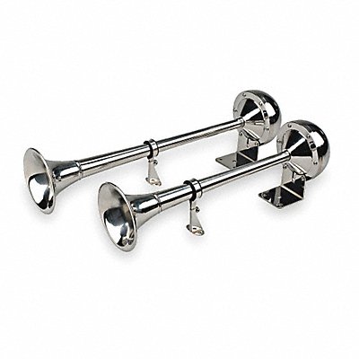 WOLO 120 Dual Trumpet Horn Electric 4 In W 116 dB