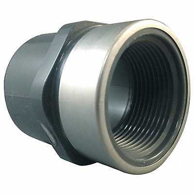 GRAINGER 835012SR Female Adaptor 1 1/4 Socket x FNPT PVC