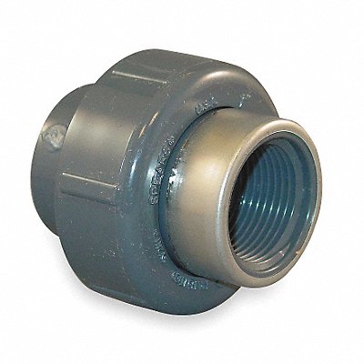 GRAINGER 8059010SR Union 1 in Schedule 80 Socket x FNPT
