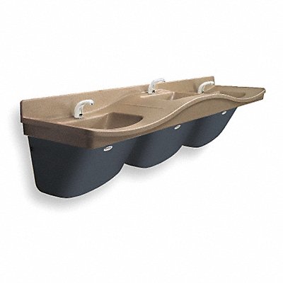 BRADLEY S452466 Brad Wash Sta Rect 23-7/8inx17-3/4inx6in