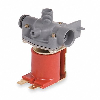 BRADLEY S07067AS Solenoid Valve ThroughBody Plastic 2-7/8in