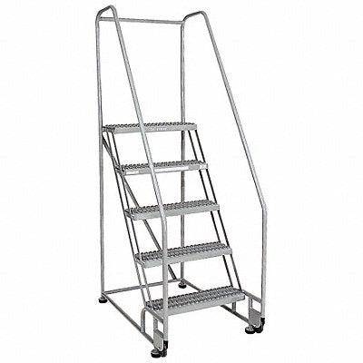COTTERMAN 4TR26A3E10B8C1P6 Tilt and Roll Ladder Welded Platform 40In H