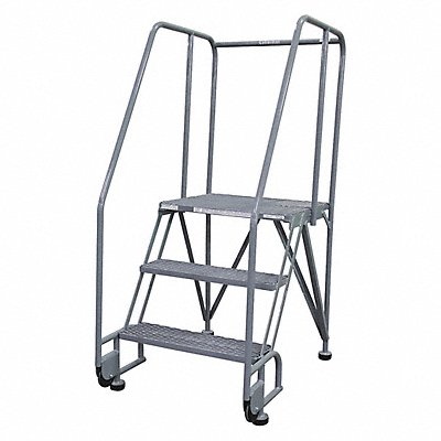 COTTERMAN 3STR26A3E20B8C1P6 Tilt and Roll Ladder Welded Platform 30In H