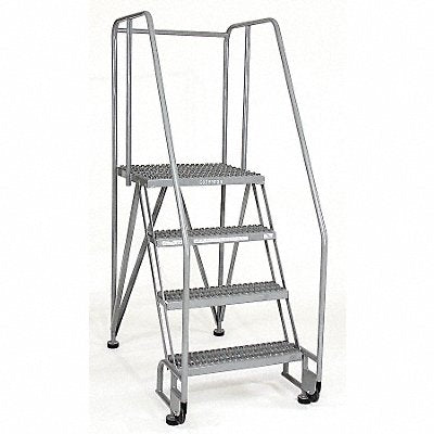 COTTERMAN 4STR26A3E20B8C1P6 Tilt and Roll Ladder Welded Platform 40In H