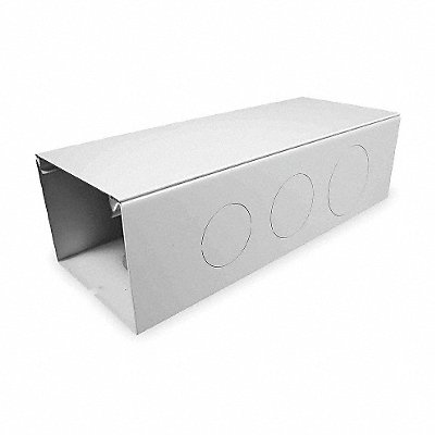 WIREMOLD G6014A Connector Fitting Grey Steel Connectors