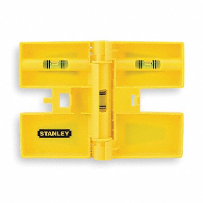 STANLEY 47720 Magnetic Post Level 6 1/8 In 3 Vials