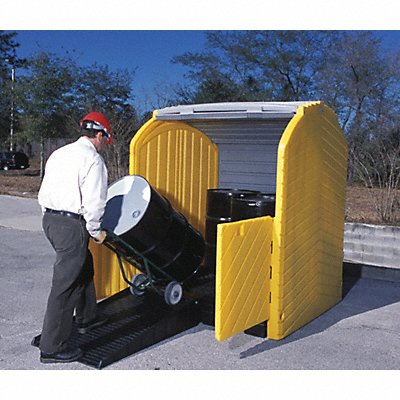 ULTRATECH 9637 Rolltop Drum Spill Containment 4 Drum