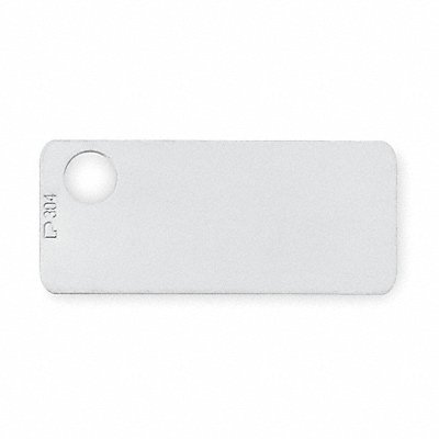 PANDUIT MT172C Marker Plate 304 SS 3/4in H PK100