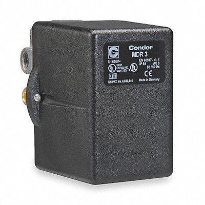 CONDOR USA INC 31SGXEXX Pressure Switch 3PST 45-160 psi